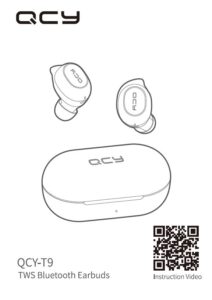 QCY T9 Manual English QCY T9 Earbuds Manual Instructions QCY T9 Reset