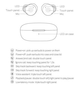 QCY T17 Manual – QCY Earbuds Xiaomi QCY APP